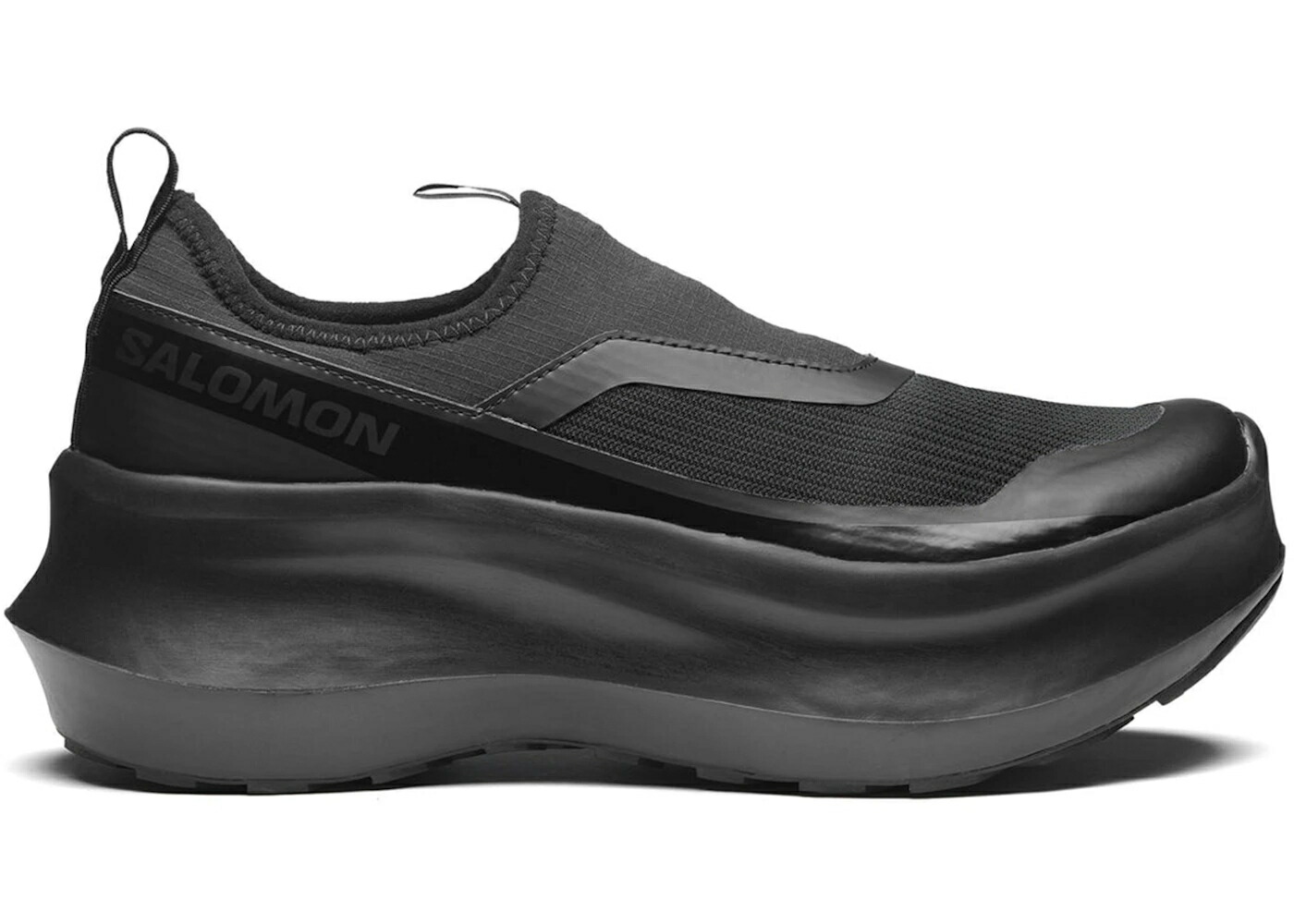 サロモン スリッポン 黒いこと 黒いこと コムデ給仕 スニーカー メンズ SALOMON PLATFORM SLIP-ON COMME DES GARCONS BLACK /