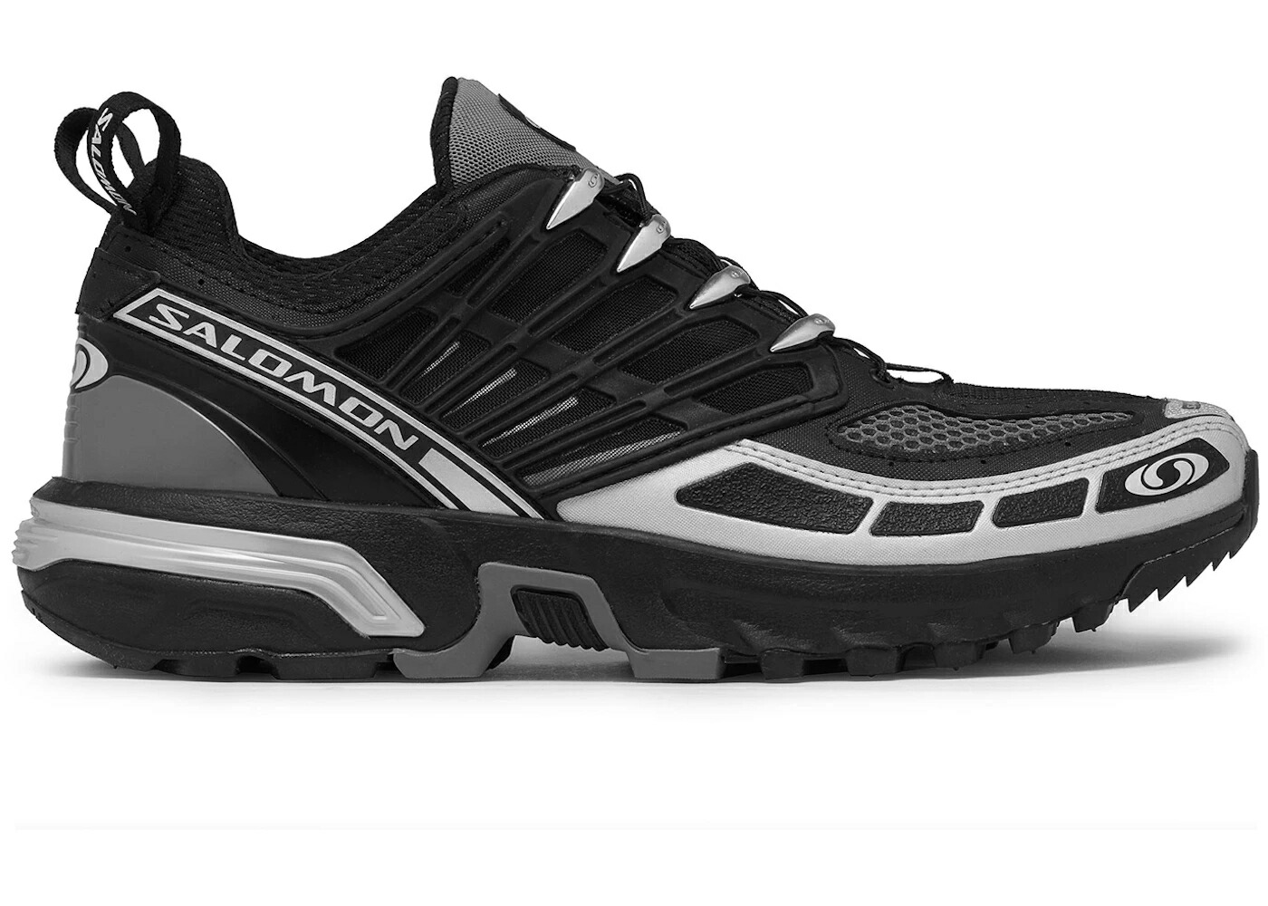 サロモン プロ 黒色 ブラック 灰色 グレー スニーカー メンズ SALOMON ACS PRO DSM BLACK GREY / BLACK GREY WILVER