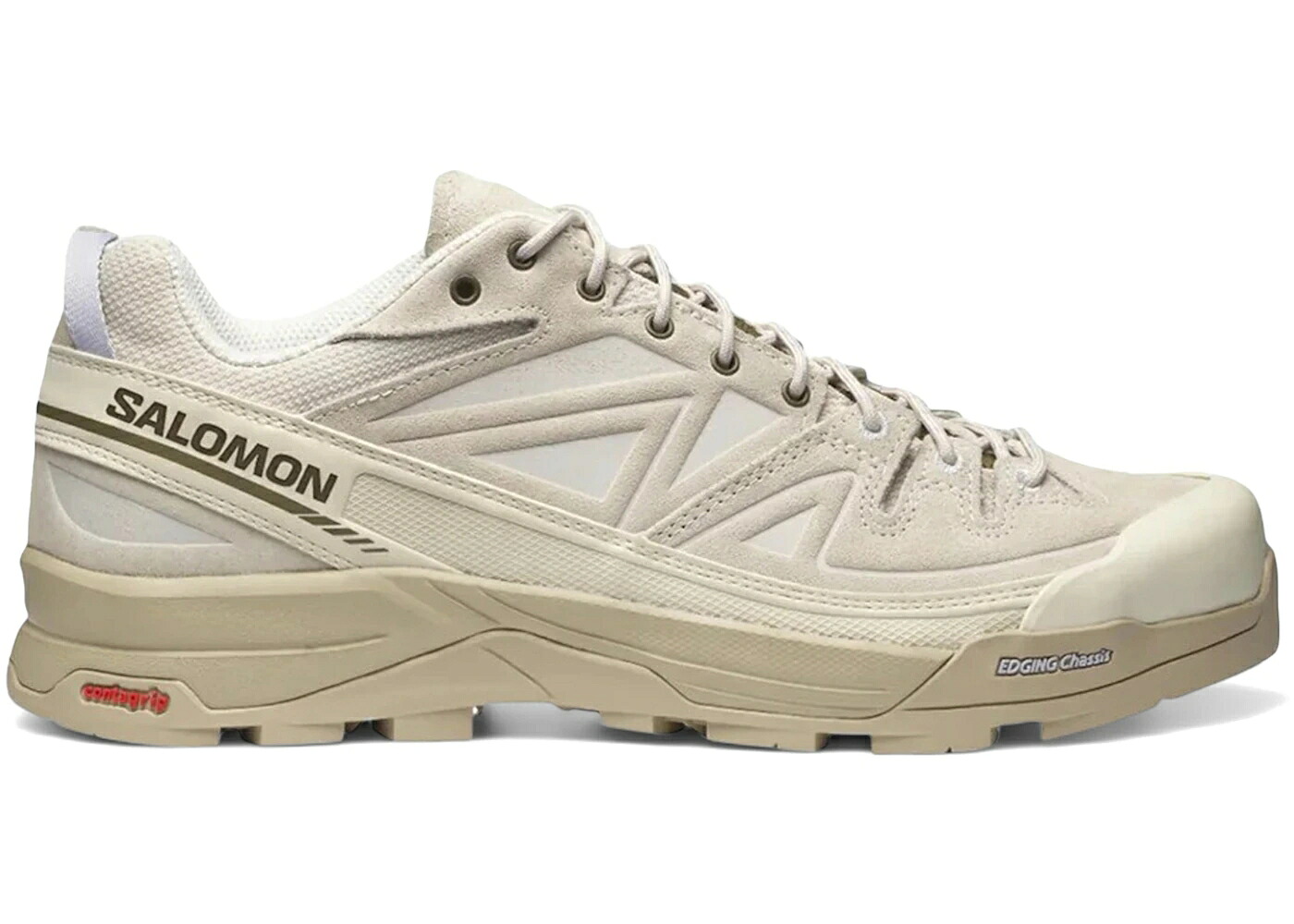 サロモン 白いこと 白いこと スニーカー メンズ SALOMON X-ALP LTR ALMOND MILK / ALMOND MILK WHITE PEPPER