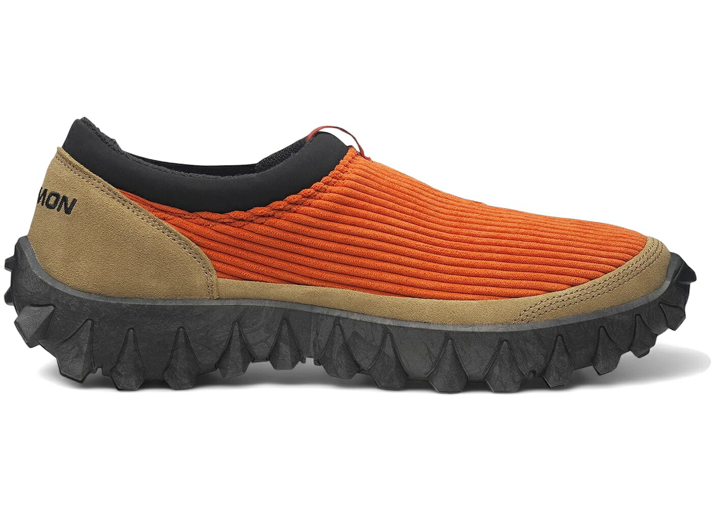 サロモン コーデュロイ 黒色 ブラック スニーカー メンズ SALOMON SNOWCLOG CORDUROY BURNT OCHRE KELP / BURNT OCHRE KELP BLACK