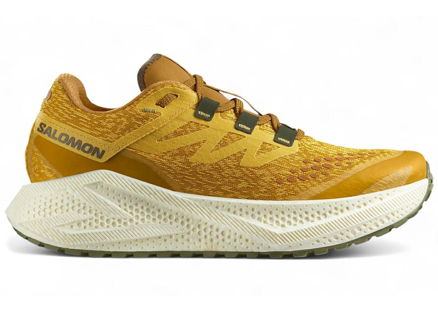 サロモン グライド 青み 青色 ディープ スニーカー メンズ SALOMON AERO GLIDE 3 GRVL SPICY MUSTARD NAUTICAL BLUE / SPICY MUSTARD VANILLA ICE DEEP