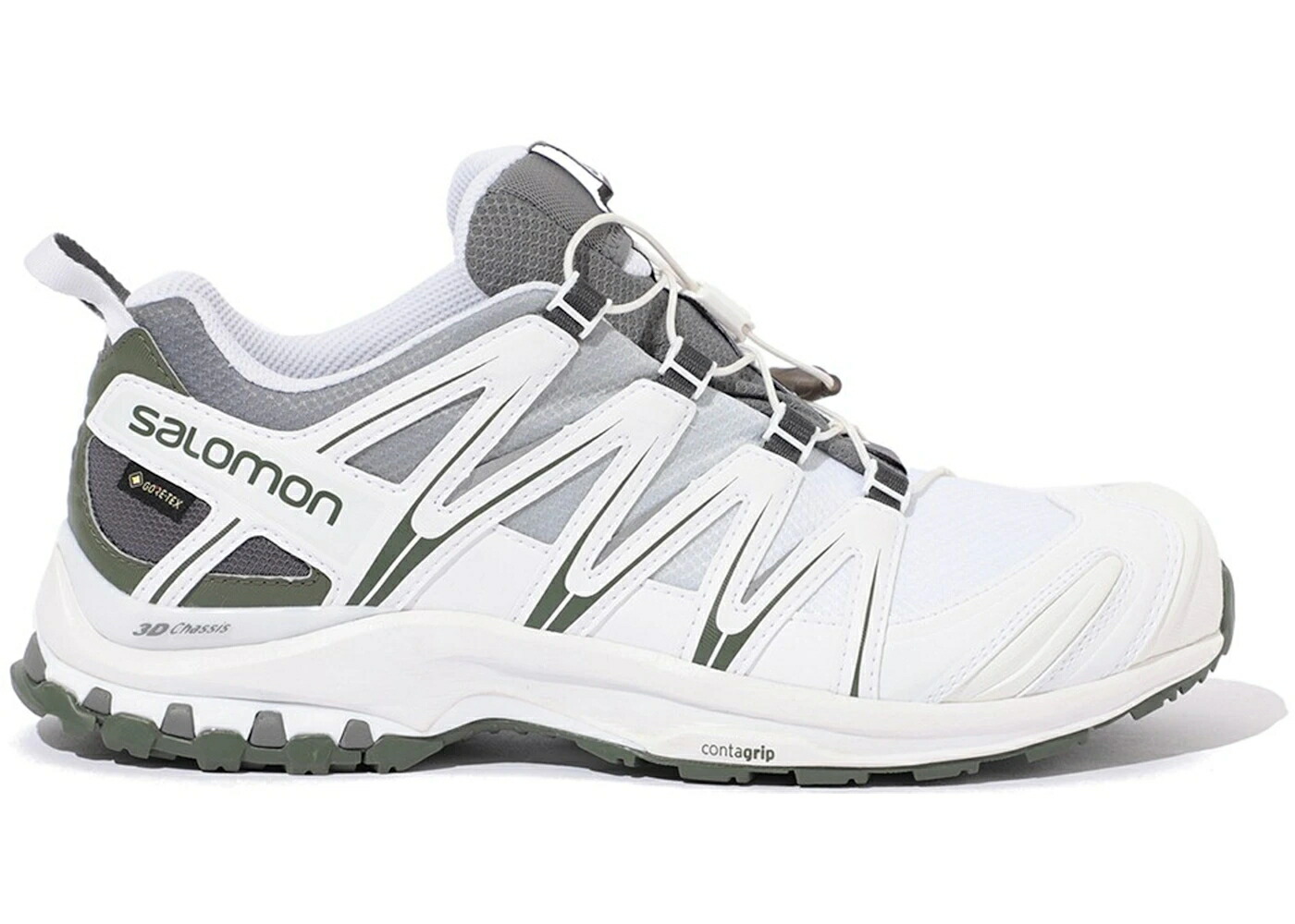 サロモン プロ ゴアテックス 白色 ホワイト 灰色 グレー スニーカー メンズ SALOMON XA PRO 3D GORE-TEX BEAMS / WHITE GREY