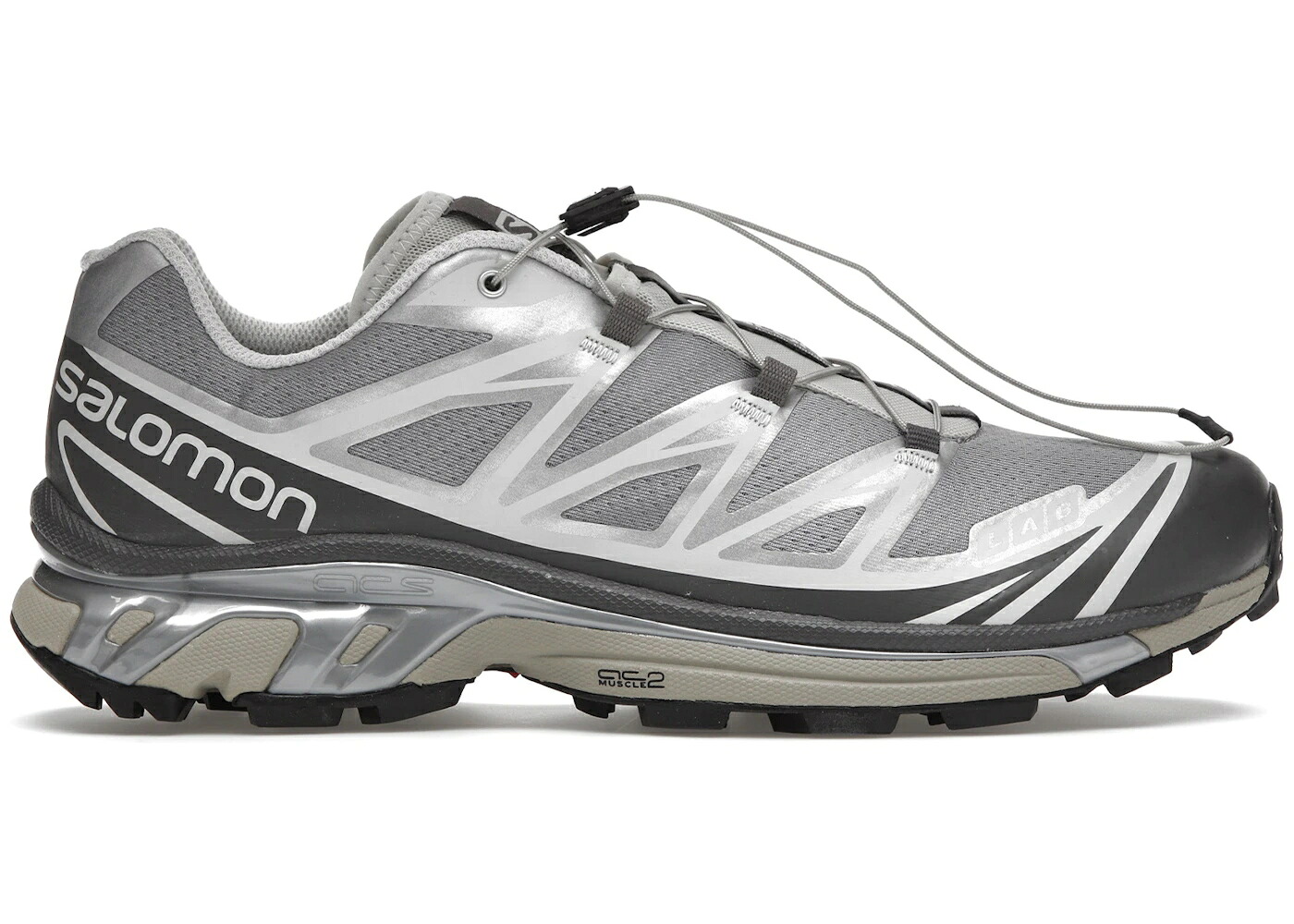 サロモン 表どおり しろがね色 しろがね色 ビンテージ ヴィンテージ カーキ スニーカー メンズ SALOMON XT-6 ADV DOVER STREET MARKET SILVER / ALLOY MAGNET VINTAGE KHAKI