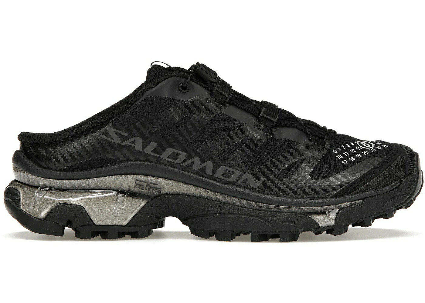 サロモン 黒いこと 黒いこと スニーカー メンズ SALOMON XT-4 MULE MM6 MAISON MARGIELA BLACK / BLACK BLACK BLACK