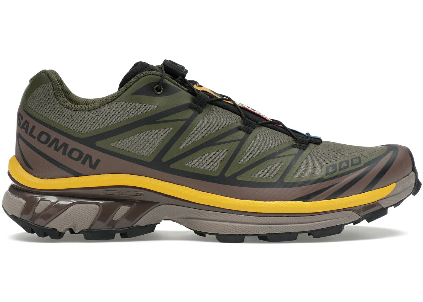 サロモン オリーブ ナイト爵 黒いこと 黒いこと スニーカー メンズ SALOMON XT-6 OLIVE NIGHT BLACK SULPHUR / OLIVE NIGHT BLACK SULPHUR
