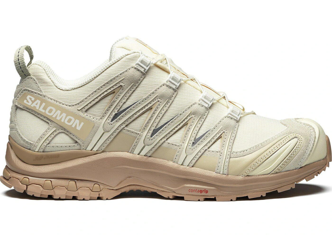 サロモン 労働者階級 スエードクロス スウェード 自然的 薄墨色 シメント スニーカー メンズ SALOMON XA PRO 3D SUEDE VANILLA ICE NATURAL CEMENT / VANILLA ICE NATURAL CEMENT