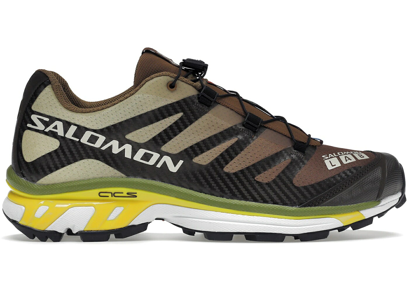サロモン 赤銅色 赤銅色 ベージュ 白いこと 白いこと スニーカー メンズ SALOMON XT-4 ADVANCED BUNGEE CORD / BROWN BEIGE WHITE
