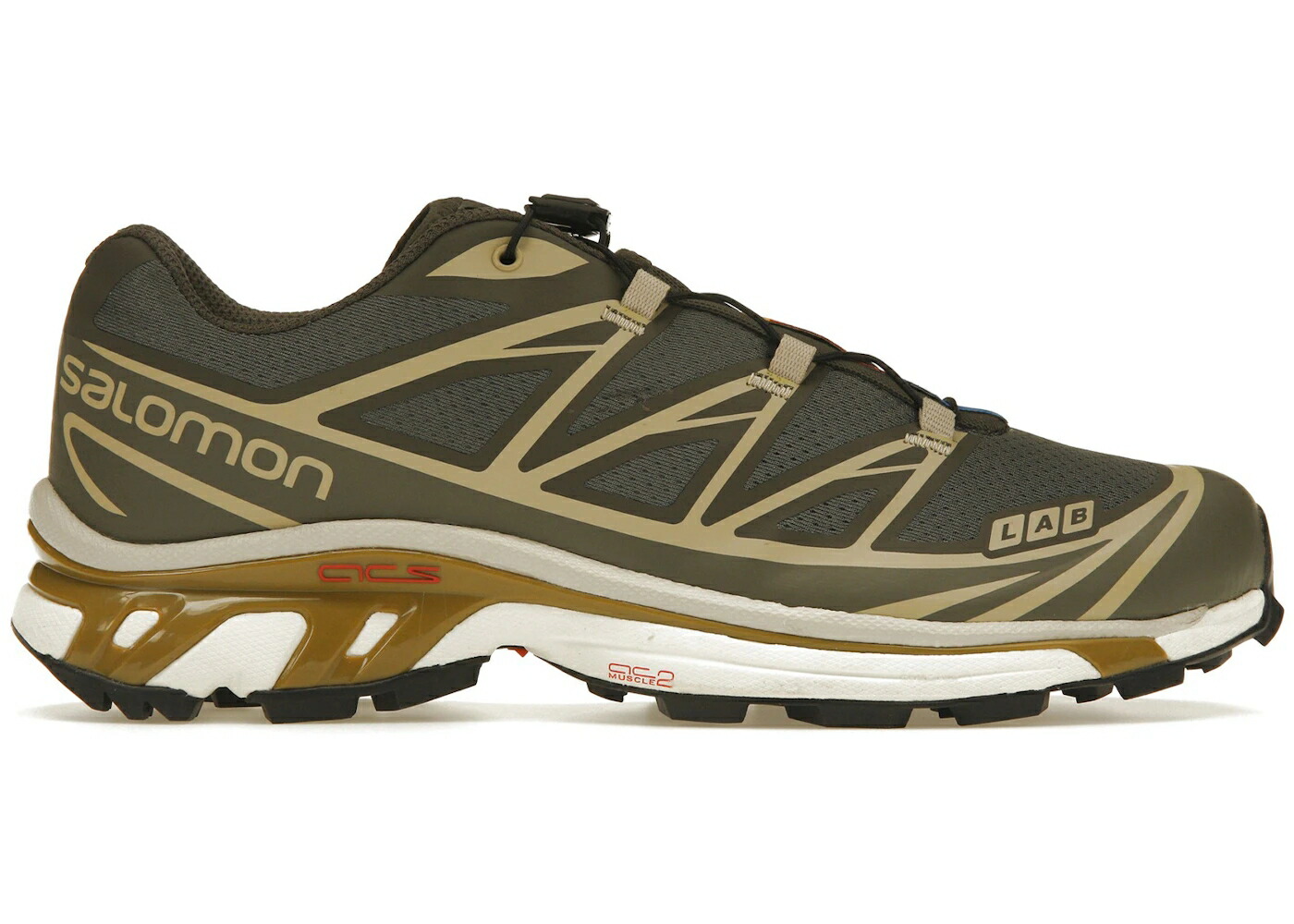 サロモン ゴールド スニーカー メンズ SALOMON XT-6 BELUGA DULL GOLD / BELUGA PEWTER DULL GOLD