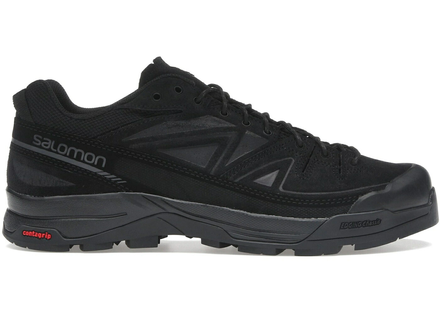 サロモン 黒いこと 黒いこと スニーカー メンズ SALOMON X-ALP LTR BLACK ASPHALT / BLACK ASPHALT