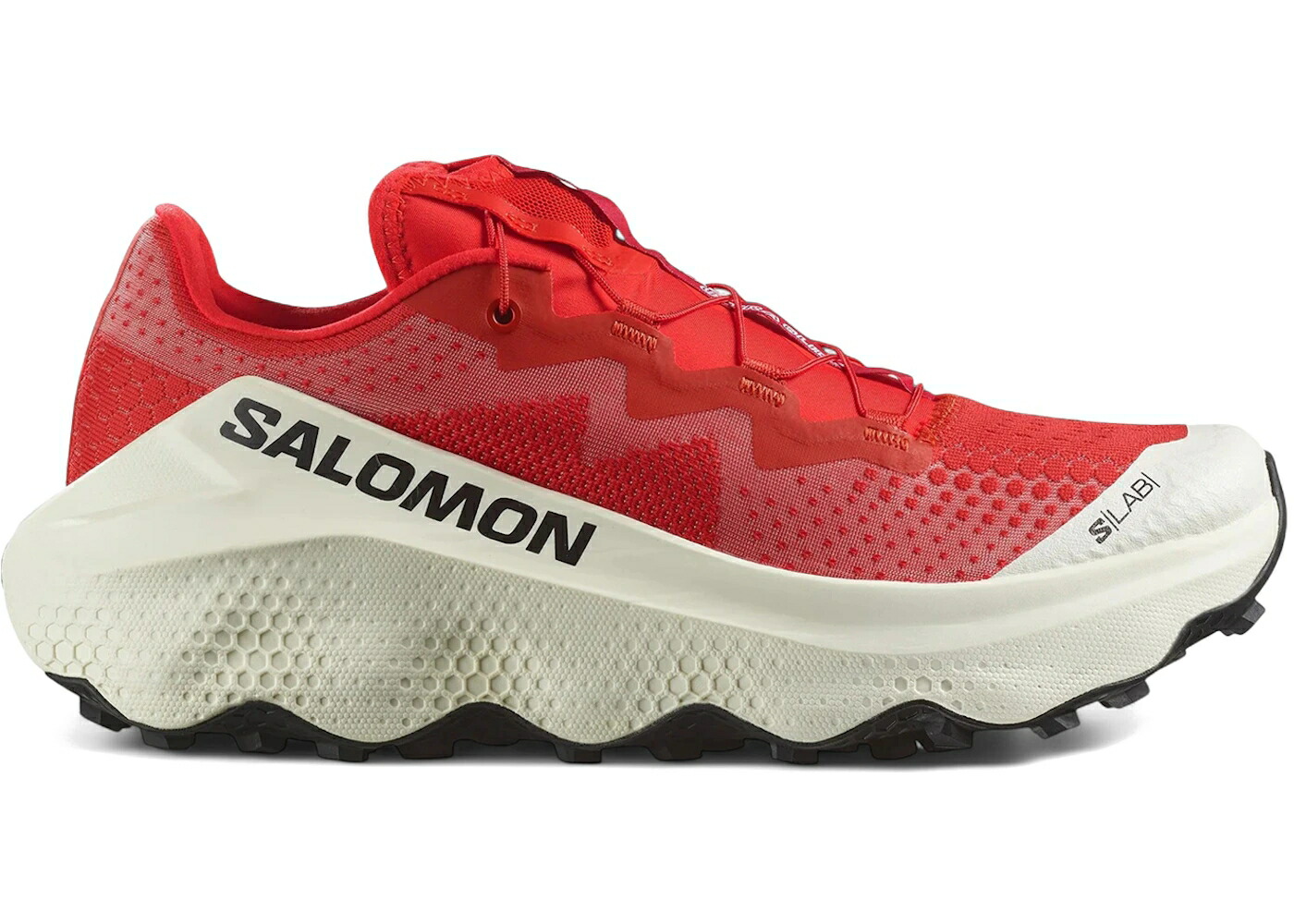 サロモン ウルトラ グライド 赤 レッド スニーカー メンズ SALOMON S/LAB ULTRA GLIDE FIERY RED VANILLA ICE / FIERY RED POMPEIAN RED VANILLA