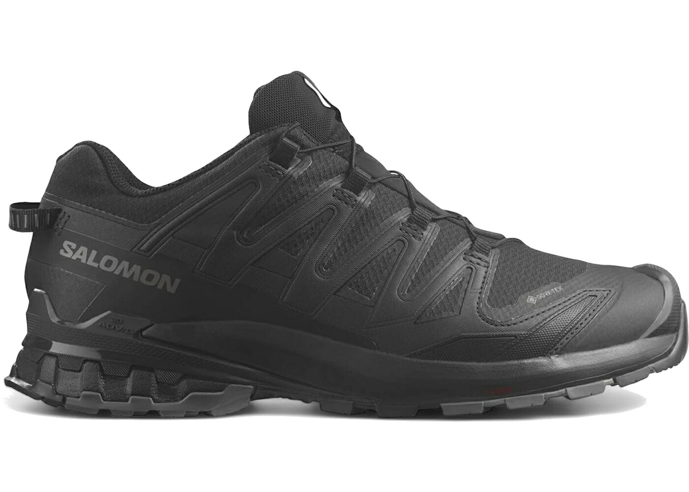 サロモン プロ ゴアテックス 黒色 ブラック スニーカー メンズ SALOMON XA PRO 3D V9 GORE-TEX BLACK PHANTOM (WIDE) / BLACK PHANTOM PEWTER