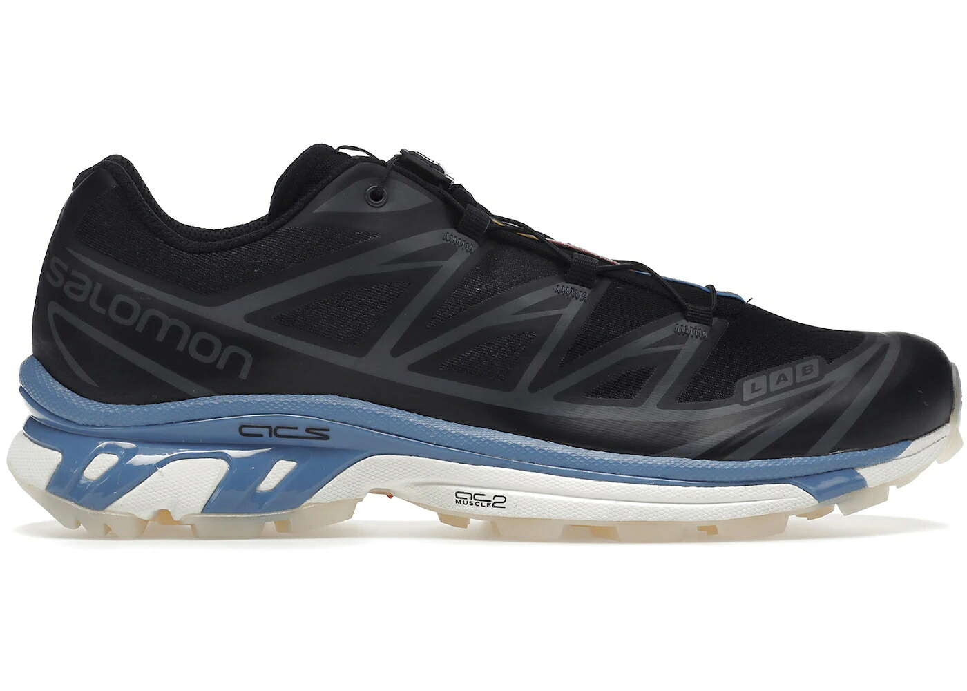 サロモン 黒色 ブラック スニーカー メンズ SALOMON XT-6 BLACK RIVIERA / BLACK RIVIERA|スニケス
