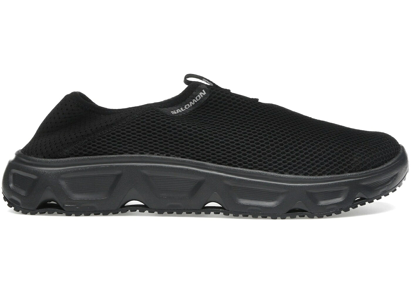サロモン 黒いこと 黒いこと 6.0 スニーカー メンズ SALOMON REELAX MOC BLACK / BLACK BLACK ALLOY