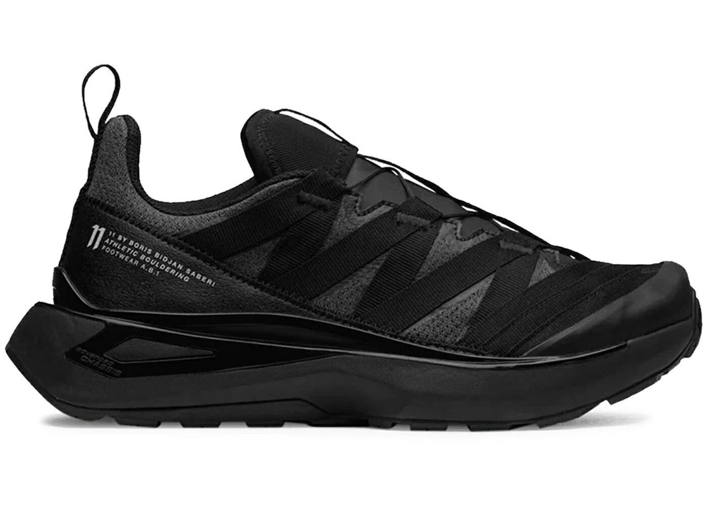 サロモン 黒いこと 黒いこと A.B.1 スニーカー メンズ SALOMON 11S FOOTWEAR BORIS BIDJAN SABERI BLACK / BLACK BLACK BLACK