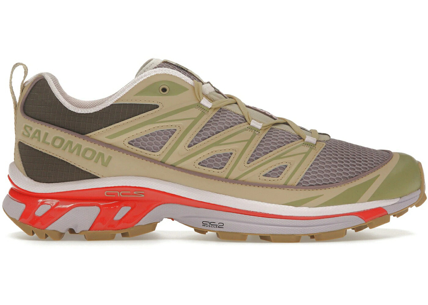 サロモン ベージュ 紫 パープル 赤 赤いこと SIZE? スニーカー メンズ SALOMON XT-6 EXPANSE EXCLUSIVE ANNECY HOTEL / BEIGE PURPLE RED
