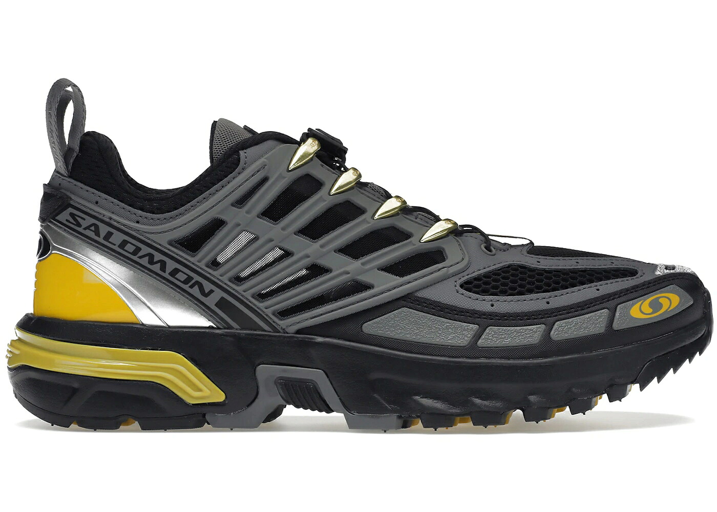 サロモン 労働者階級 黒いこと 黒いこと スニーカー メンズ SALOMON ACS PRO ADVANCED QUIET SHADE ANTIQUE MOSS / QUIET SHADE BLACK ANTIQUE MOSS