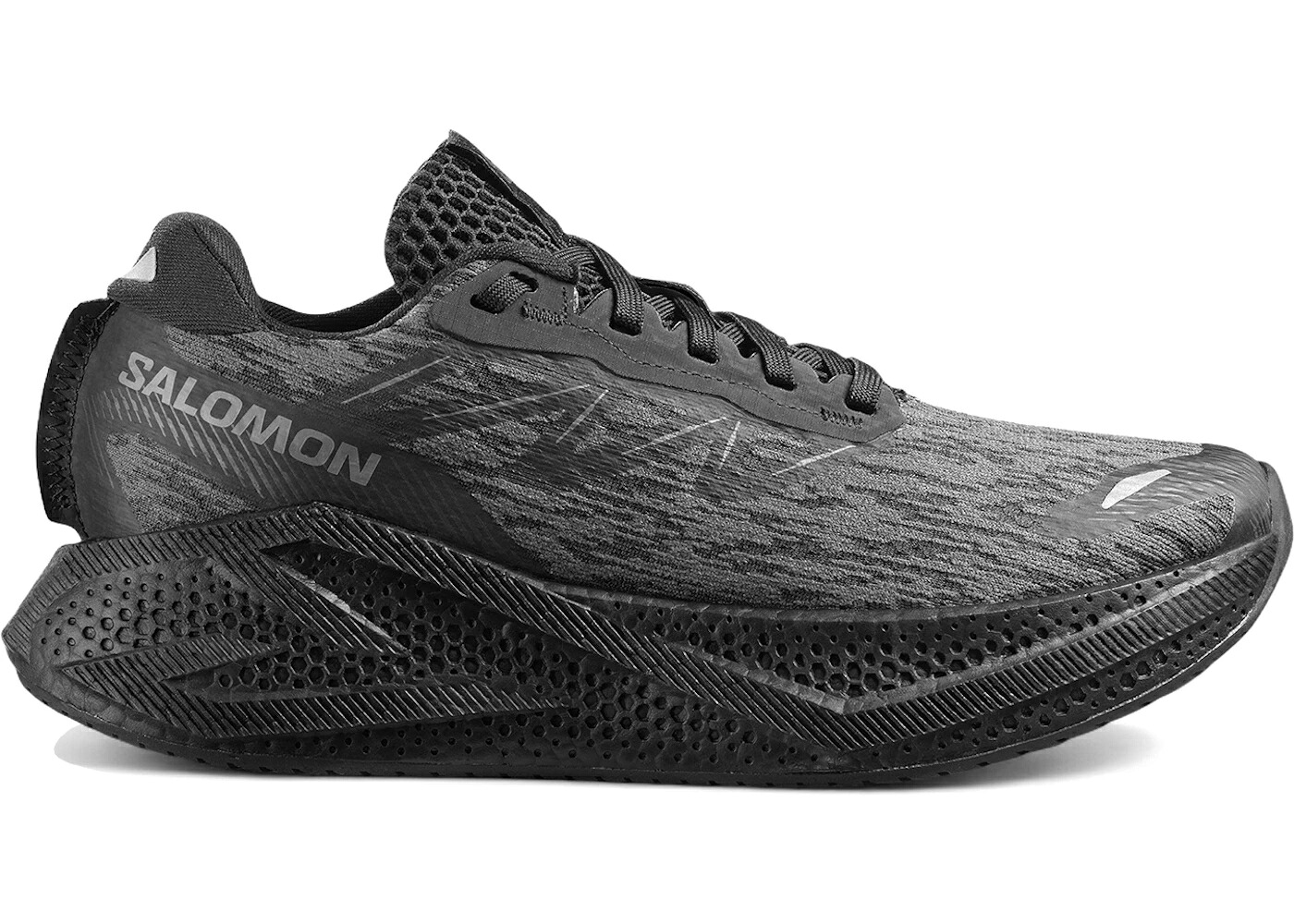 サロモン グライド 黒色 ブラック WOMEN'S スニーカー レディース SALOMON AERO GLIDE 4 BLACK (WOMEN'S) / BLACK BLACK