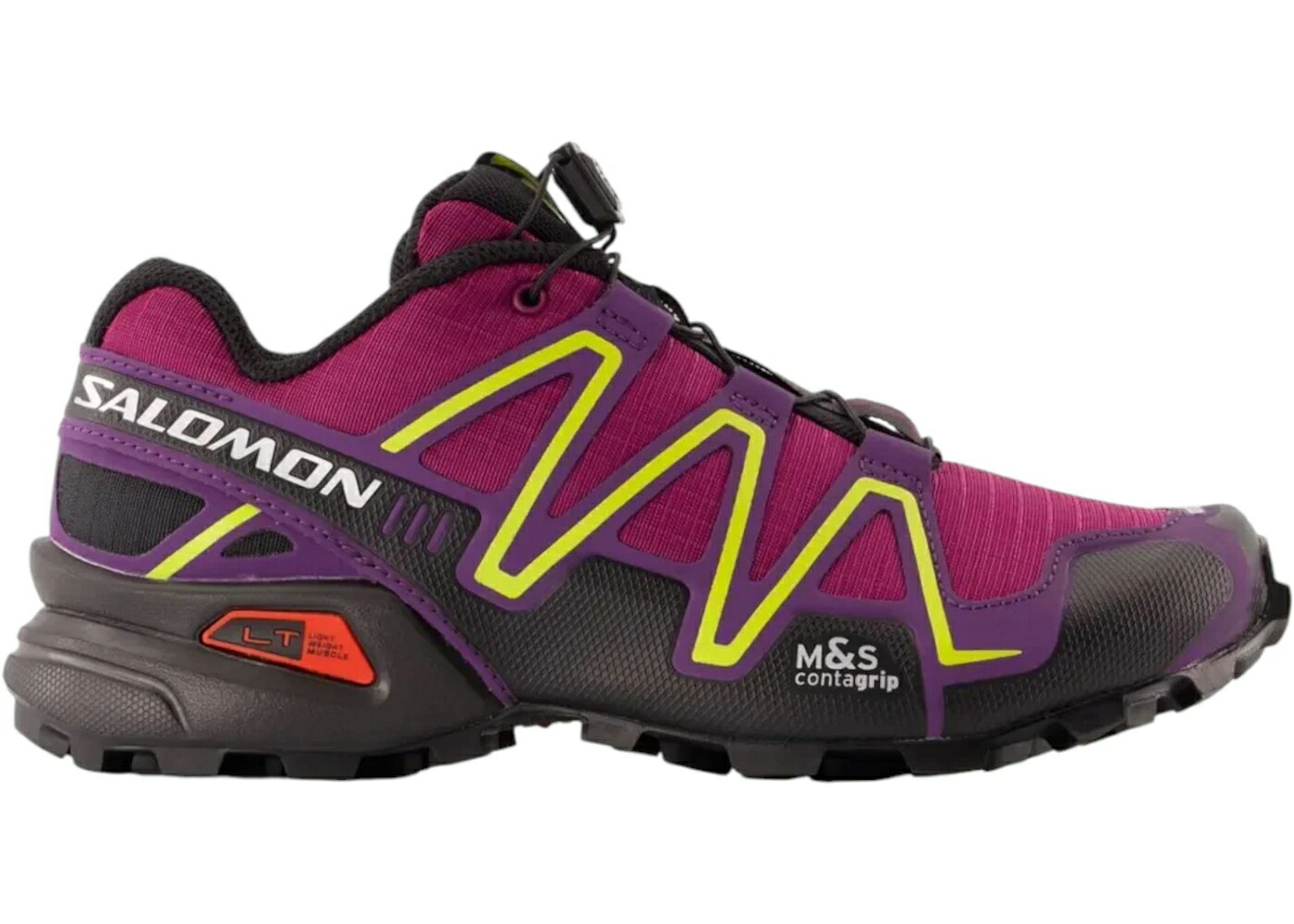 サロモン 黒いこと 黒いこと スニーカー ユニ一発やる SALOMON SPEEDCROSS 3 PLUM BLACK CROWN / PLUM BLACK CROWN メンズ