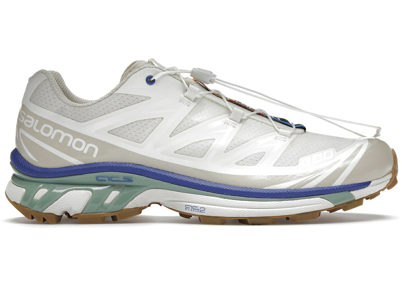 サロモン 緑 緑であること 白いこと 白いこと スニーカー ユニ一発やる SALOMON XT-6 VANILLA ICE GRANITE GREEN GUM / VANILLA ICE GRANITE GREEN WHITE メンズ