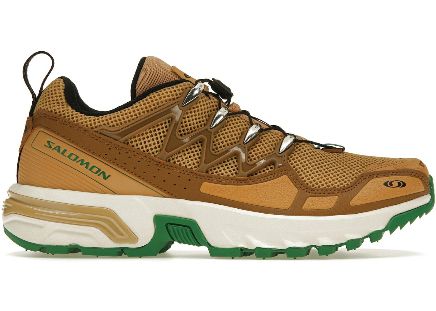 サロモン 緑 緑であること 天然ゴム + スニーカー ユニ一発やる SALOMON ACS OG TAFFY JOLLY GREEN / TAFFY RUBBER JOLLY GREEN メンズ スニーカー-メンズ靴