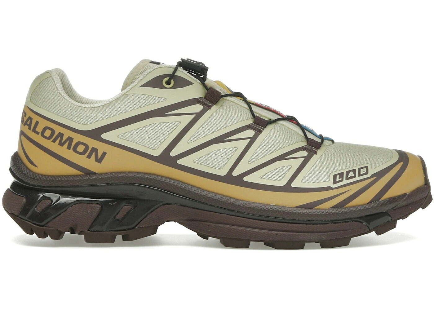 サロモン 黄味がかった 黄み スニーカー メンズ SALOMON XT-6 DUSTY YELLOW FRENCH ROAST / DUSTY YELLOW FRENCH ROAST