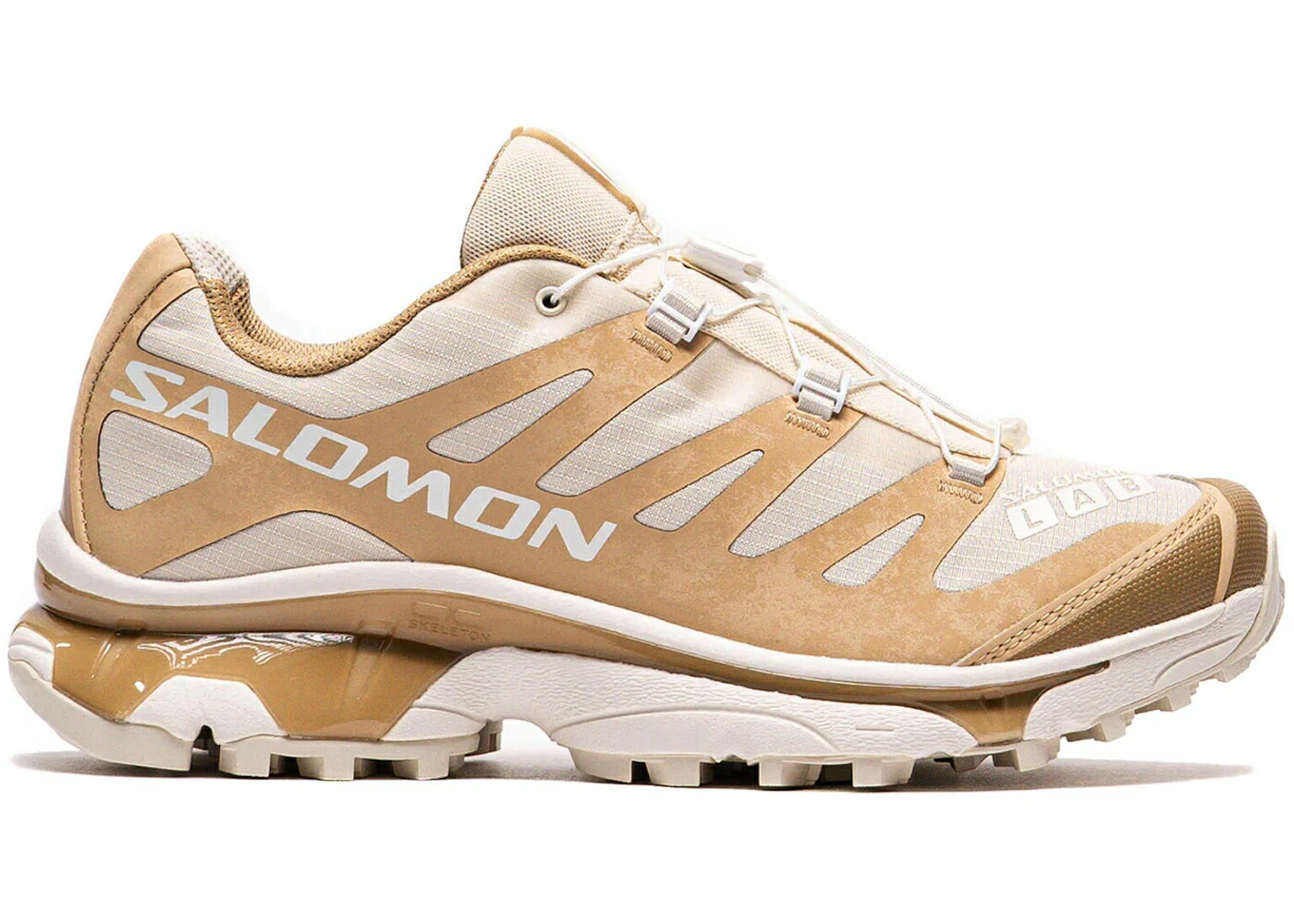 サロモン サファリ スニーカー メンズ SALOMON XT-4 OG PROTECTIVE SAFARI ALMOND MILK / SAFARI ALMOND MILK KELP