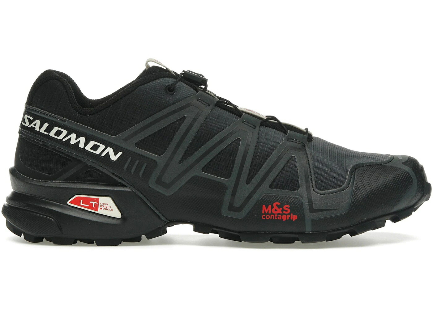 サロモン 果たし合い 佇まい 黒いこと 黒いこと 赤 赤いこと スニーカー メンズ SALOMON SPEEDCROSS 3 DUAL AURA / BLACK VANILLA ICE FIERY RED