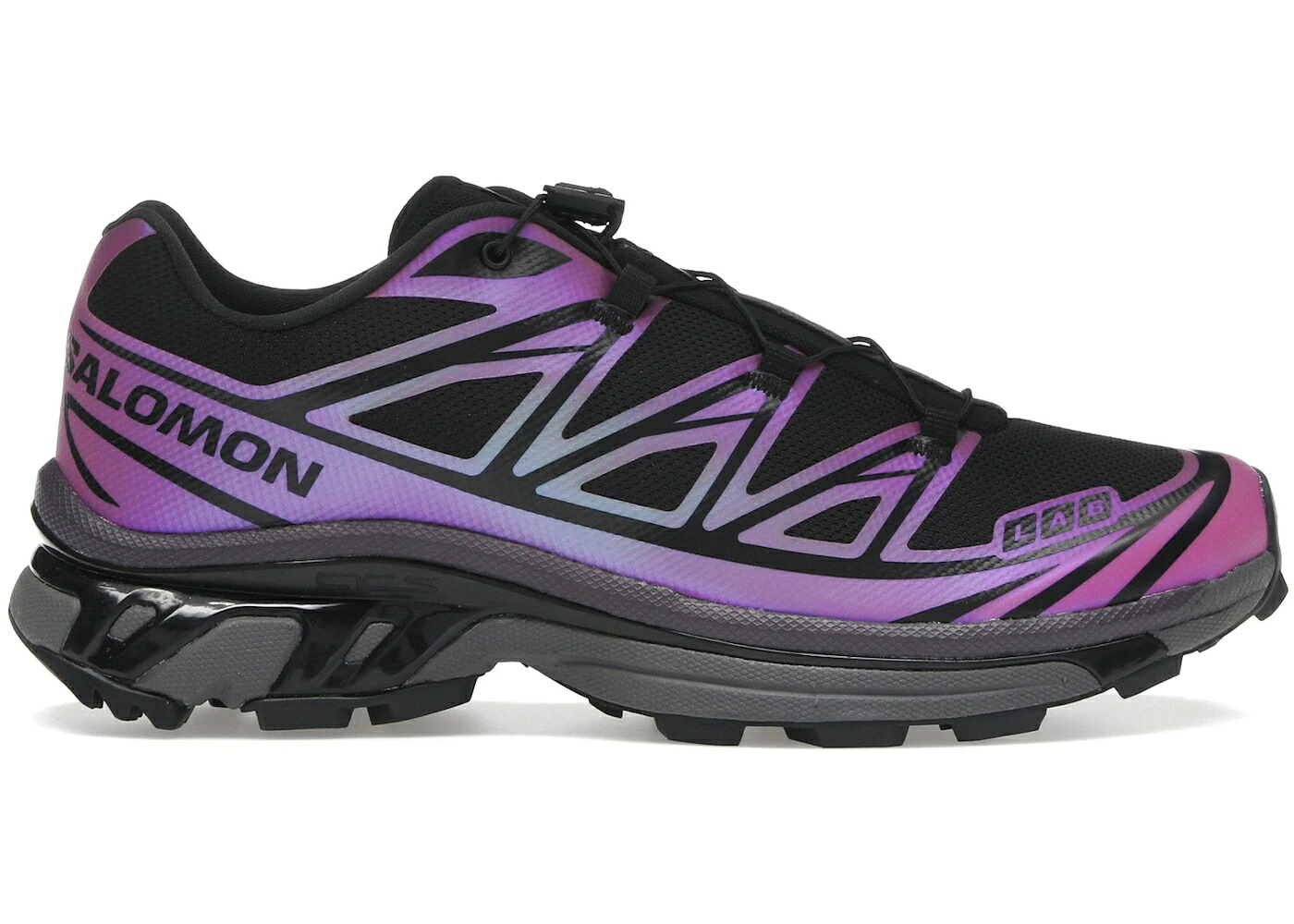 サロモン 黒いこと 黒いこと スニーカー メンズ SALOMON XT-6 IRIDESCENT PACK / BLACK HOLLYHOCK PLUM PERFECT