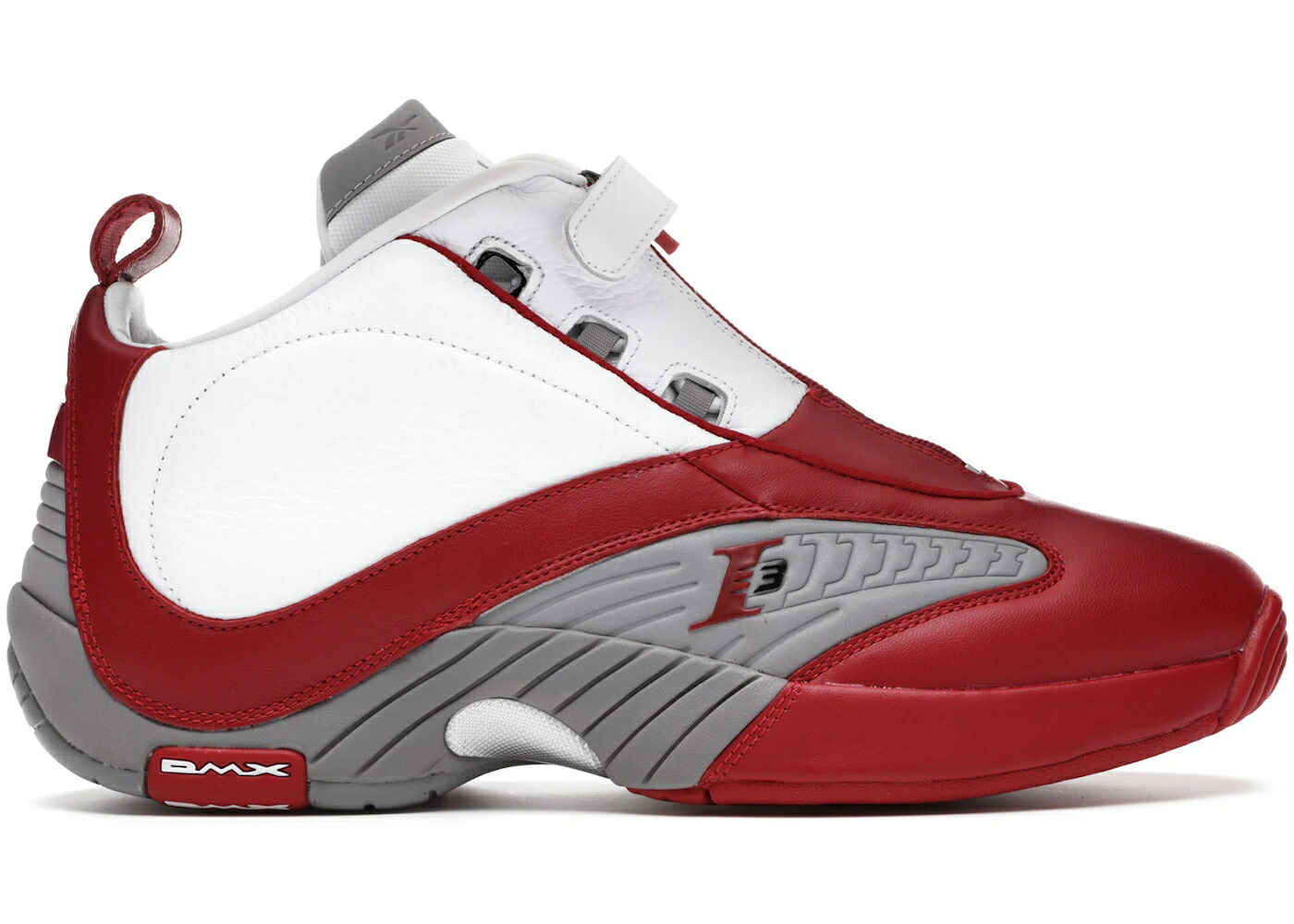 リーボック 白いこと 白いこと 赤 赤いこと 薄墨色 薄墨色 スニーカー メンズ REEBOK ANSWER IV OG 20TH ANNIVERSARY / WHITE RED GREY
