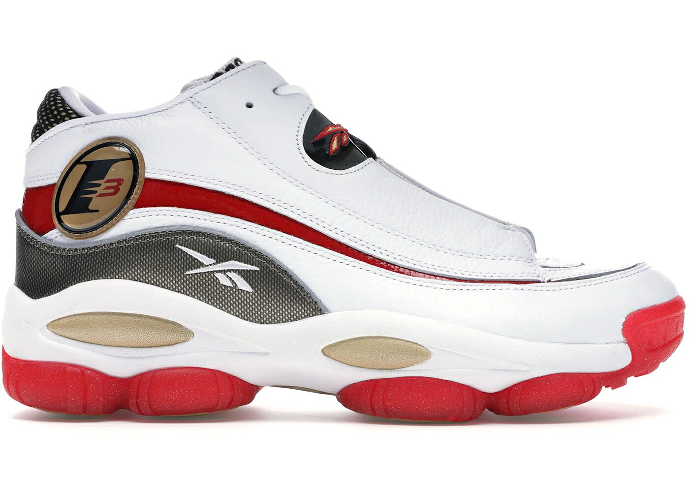 リーボック 白色 ホワイト 赤 レッド スニーカー メンズ REEBOK ANSWER DMX WHITE RED (2018) / WHITE EXCELLENT RED BRASS