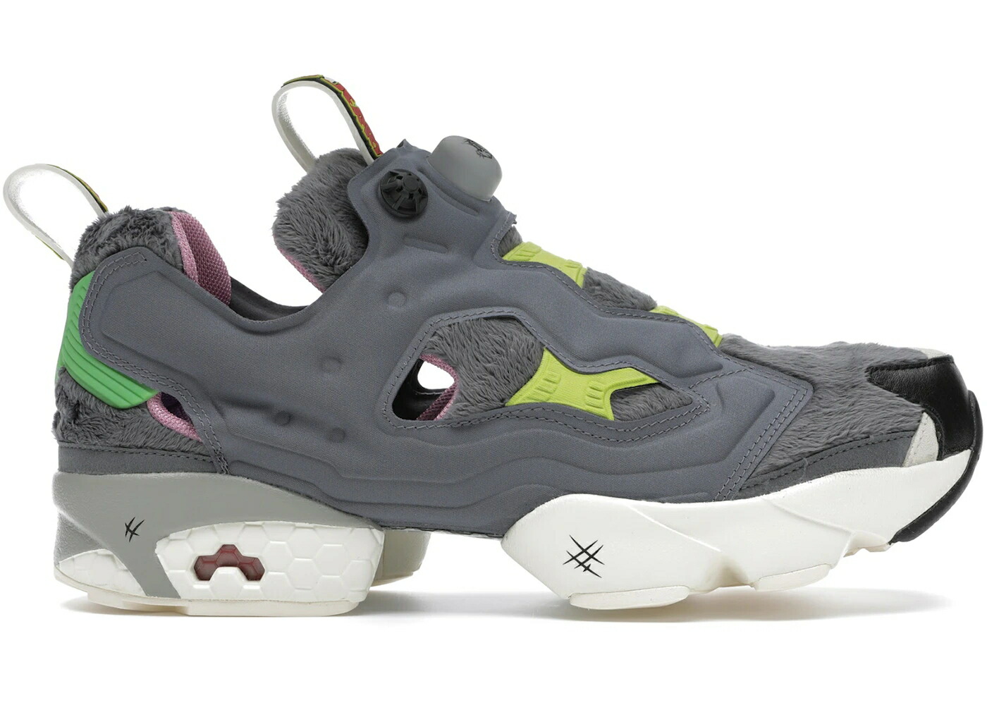 リーボック 灰色 グレー 黄色 イエロー 黒色 ブラック インスタポンプフューリー \u0026 スニーカー メンズ REEBOK INSTAPUMP FURY TOM JERRY / COLD GREY 6 HERO YELLOW BLACK