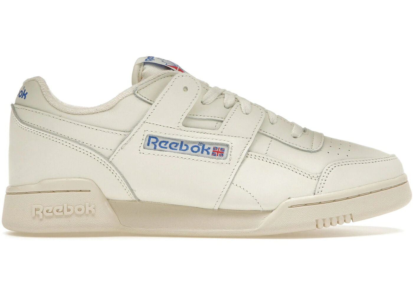 リーボック 細工物アウト 白いこと 白いこと スニーカー メンズ REEBOK WORKOUT PLUS 1987 TV WHITE / CHALK PAPERWHITE ROYAL スニーカー-靴-メンズ靴