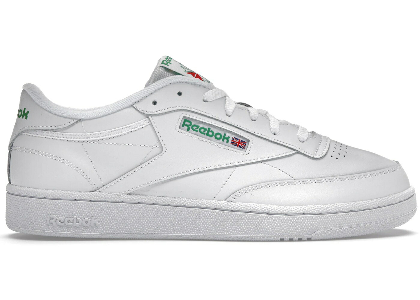 リーボック 野球クラブ 白いこと 白いこと 緑 緑であること スニーカー メンズ REEBOK CLUB C 85 WHITE GREEN / WHITE GREEN