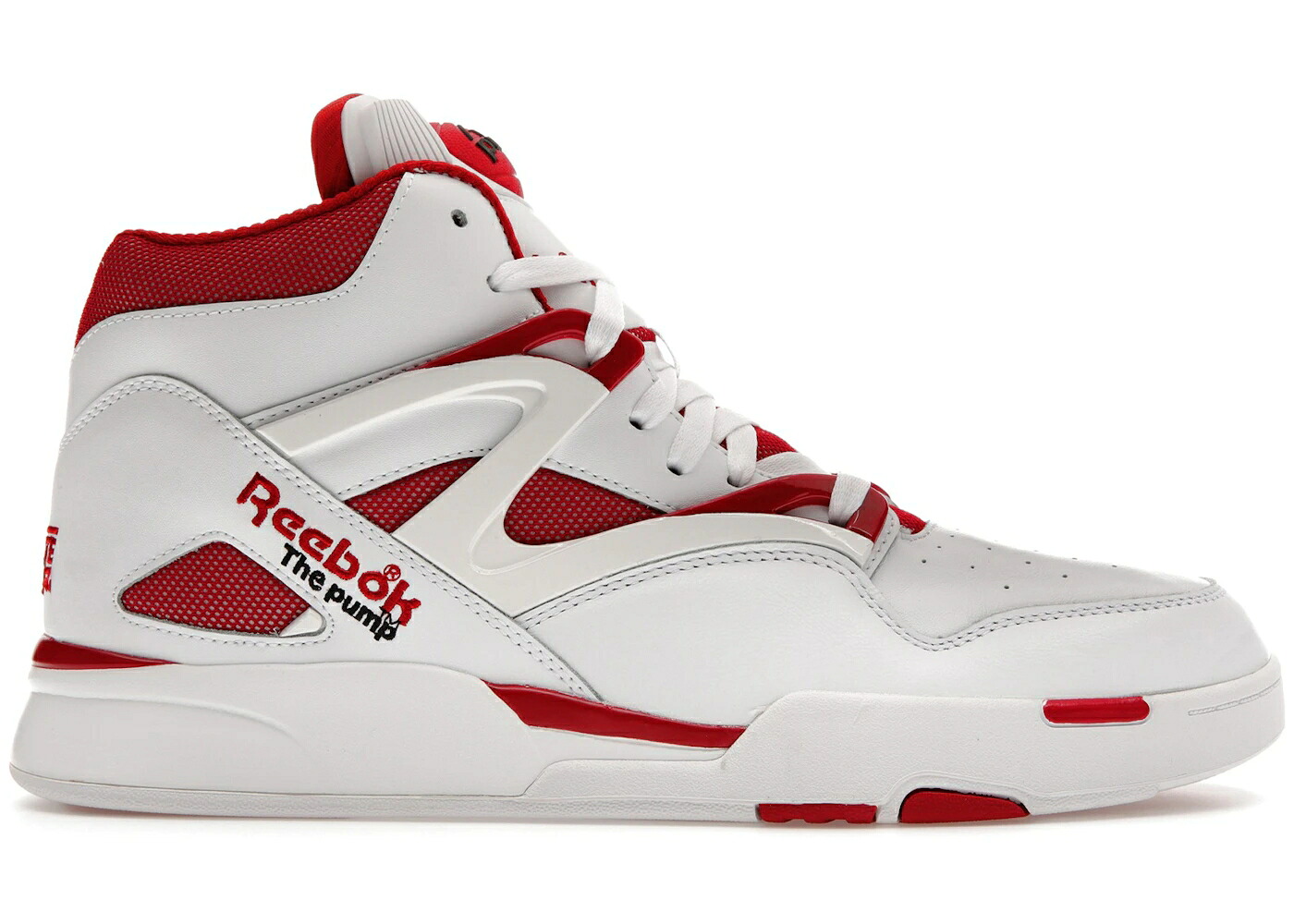 リーボック 揚水機 地区 白いこと 白いこと 赤 赤いこと スニーカー メンズ REEBOK PUMP OMNI ZONE II WHITE VECTOR RED / FOOTWEAR WHITE VECTOR RED メンズ靴-靴