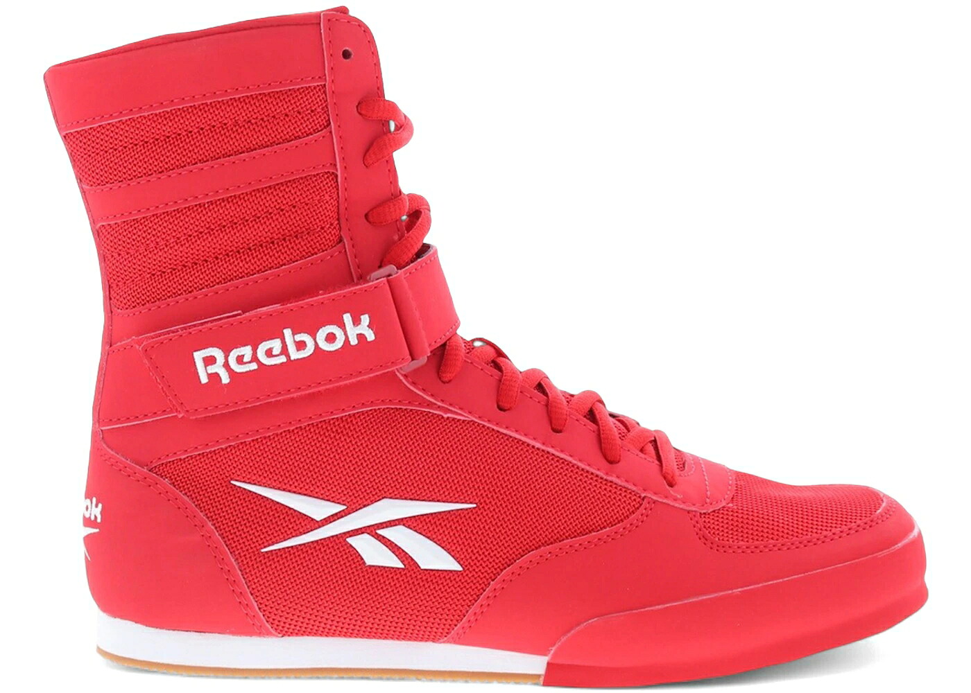 リーボック ハイ 赤 レッド 白色 ホワイト スニーカー メンズ REEBOK BOXING HIGH VECTOR RED / VECTOR RED WHITE LEE｜スニケス