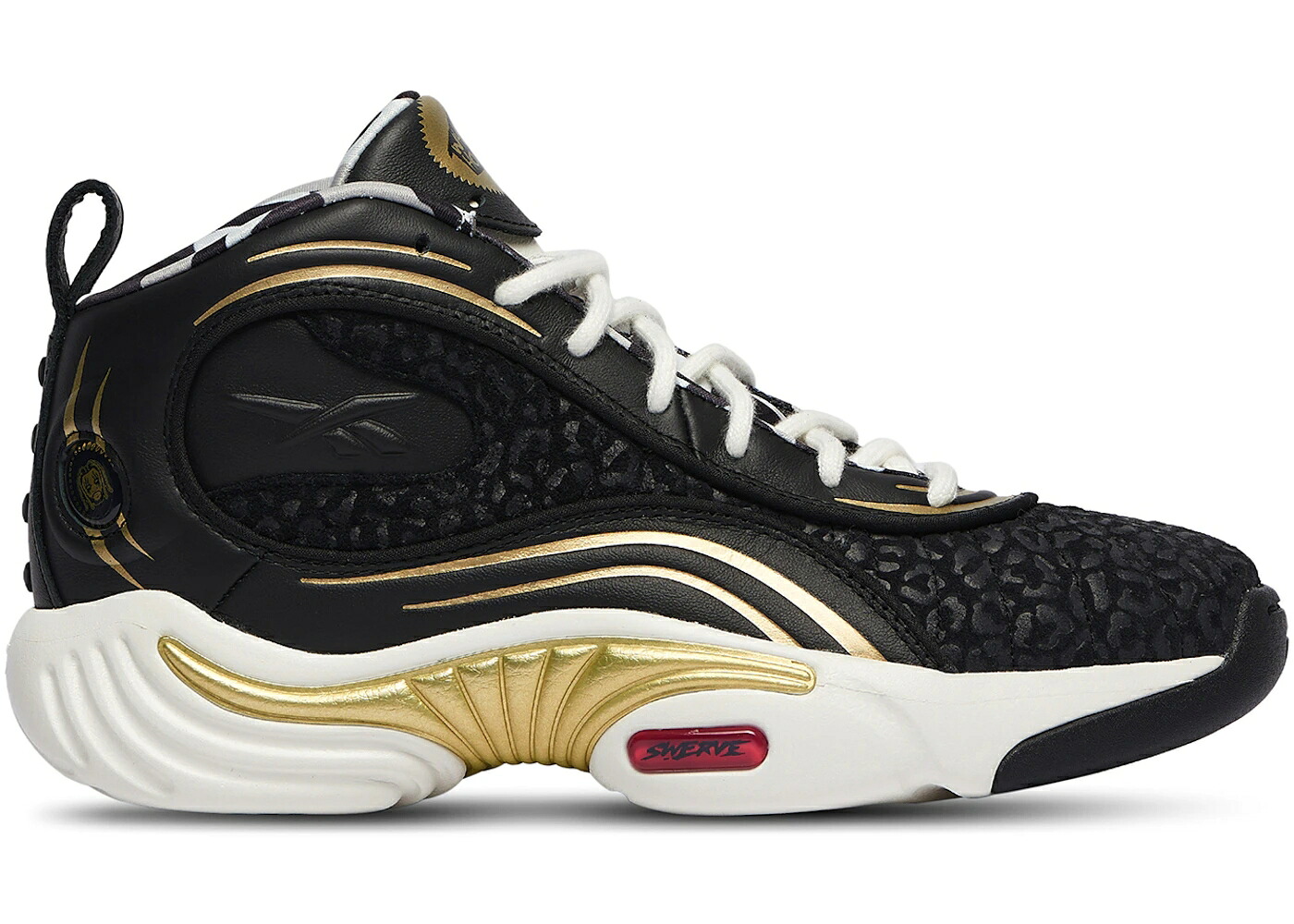 リーボック ゴールド 黒いこと 黒いこと 白いこと 白いこと スニーカー メンズ REEBOK ANSWER III SWERVE / GOLD BLACK WHITE