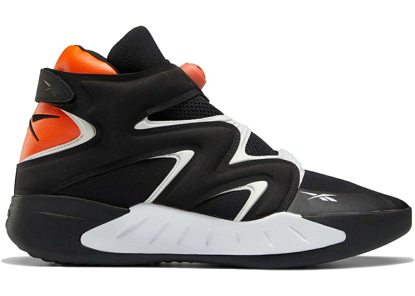 リーボック ゾーン 黒色 ブラック 白色 ホワイト 橙 オレンジ インスタポンプフューリー スニーカー メンズ REEBOK INSTAPUMP FURY ZONE BLACK WHITE ORANGE / BLACK FOOTWEAR WHITE BLACK