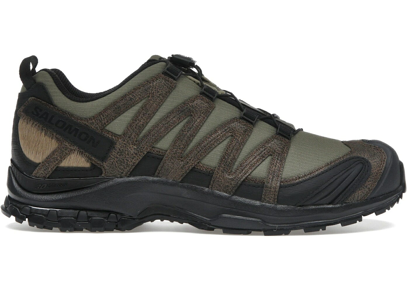 サロモン 労働者階級 なめし革 黒いこと 黒いこと ディープ スニーカー メンズ SALOMON XA PRO 3D DISTRESSED LEATHER DARK EARTH BLACK / DARK EARTH BLACK DEEP LICHEN