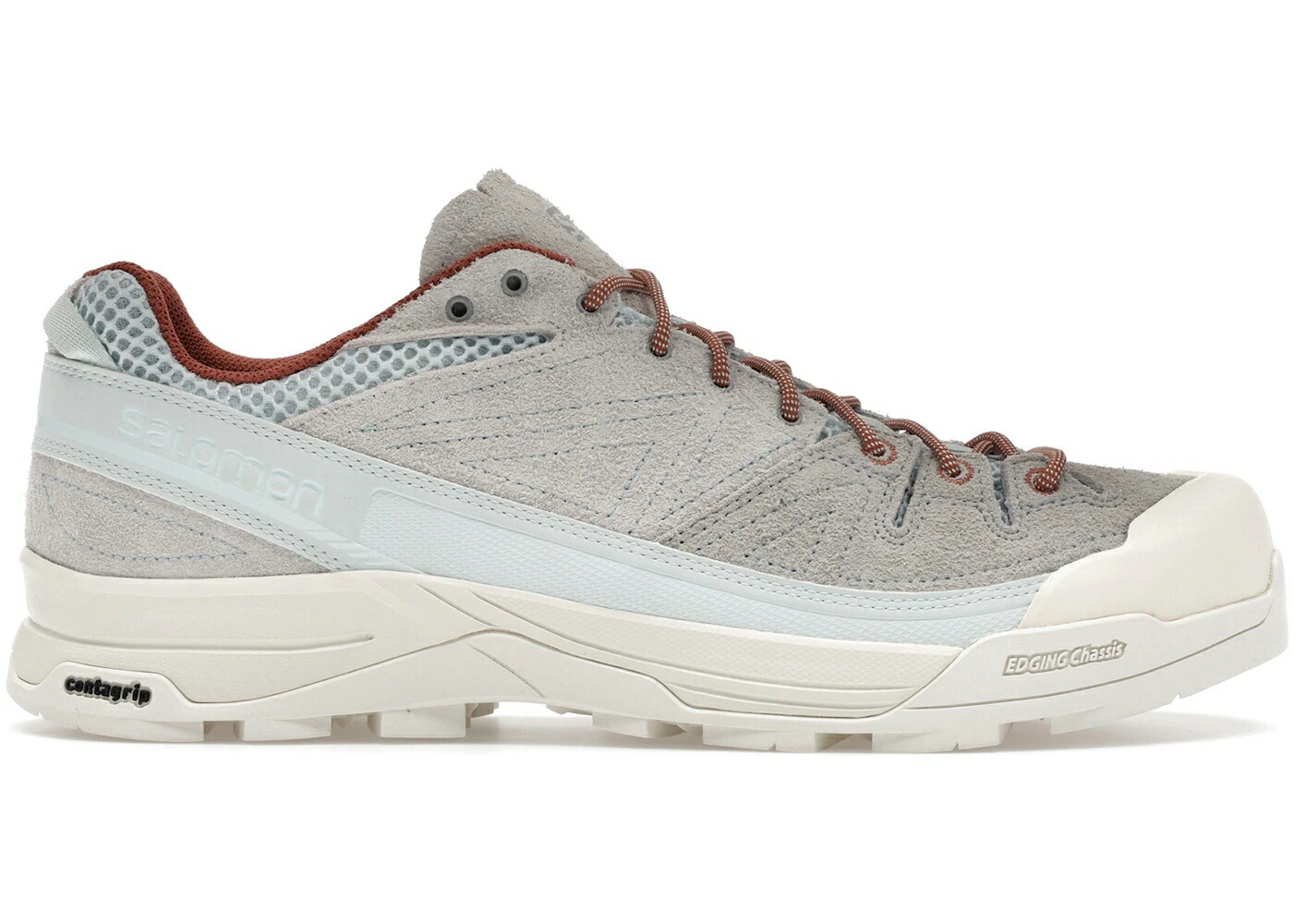 サロモン スエード スウェード フローレス スニーカー メンズ SALOMON X-ALP SUEDE ICE FLOW RUSSET / ICE FLOW QUARRY RUSSET