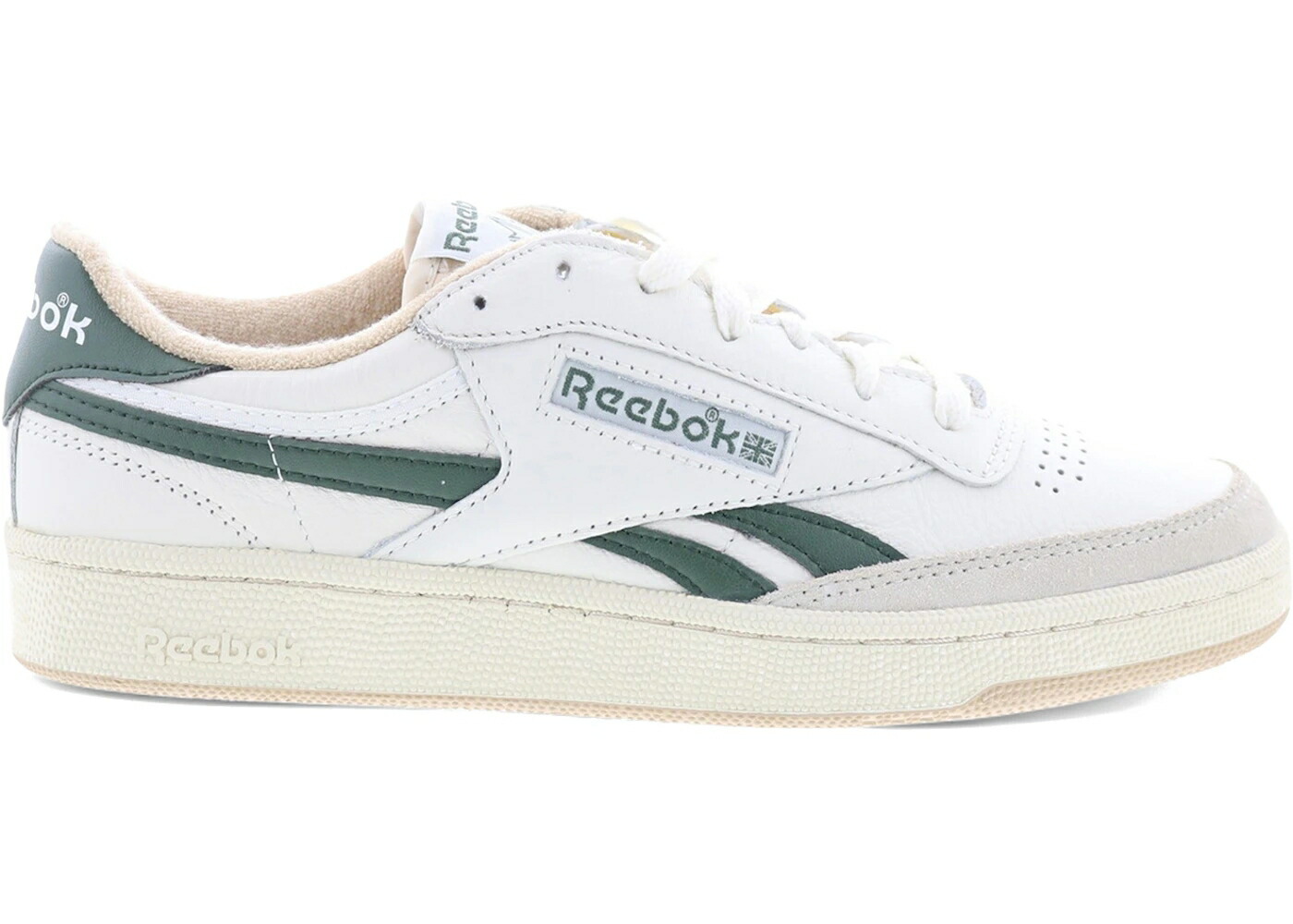 リーボック クラブ ビンテージ ヴィンテージ 緑 グリーン スニーカー メンズ REEBOK CLUB C REVENGE VINTAGE CHALK BREAKAWAY GREEN / CHALK BREAKAWAY GREEN TAN｜スニケス