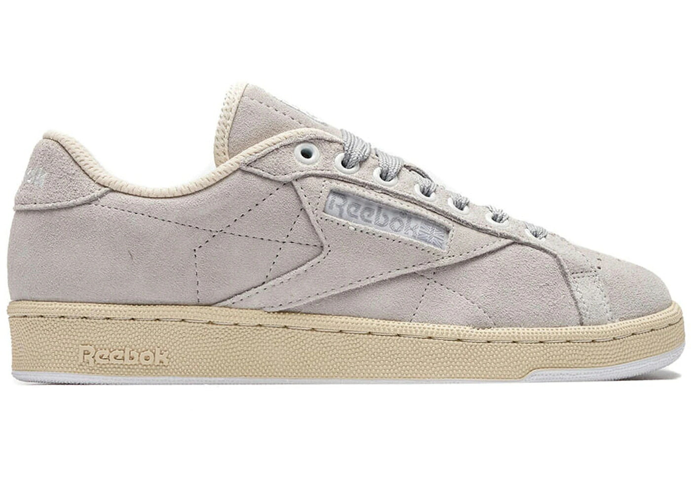 リーボック クラブ 灰色 グレー 白色 ホワイト スニーカー メンズ REEBOK CLUB C GROUNDS SNEEZE GREY / GREY ALABASTER WHITE