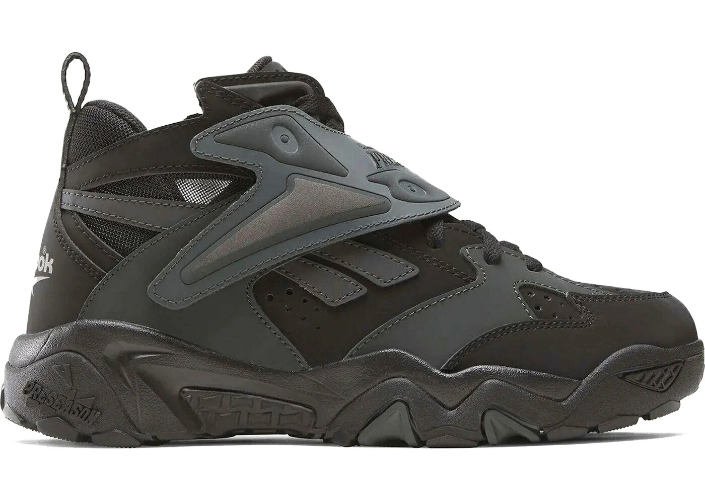 リーボック 黒色 ブラック 灰色 グレー スニーカー メンズ REEBOK PRESEASON 94 BLACK GREY / BLACK BLACK GREY
