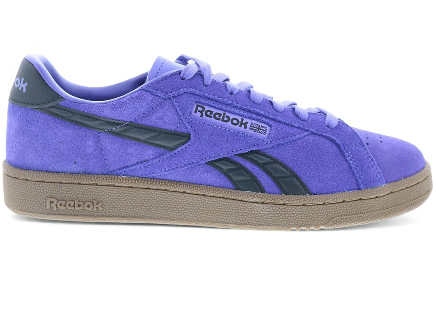 リーボック クラブ 紫 パープル ライム スニーカー メンズ REEBOK CLUB C GROUNDS UK ROYAL PURPLE DIGITAL LIME GUM / ROYAL PURPLE DIGITAL LIME GUM