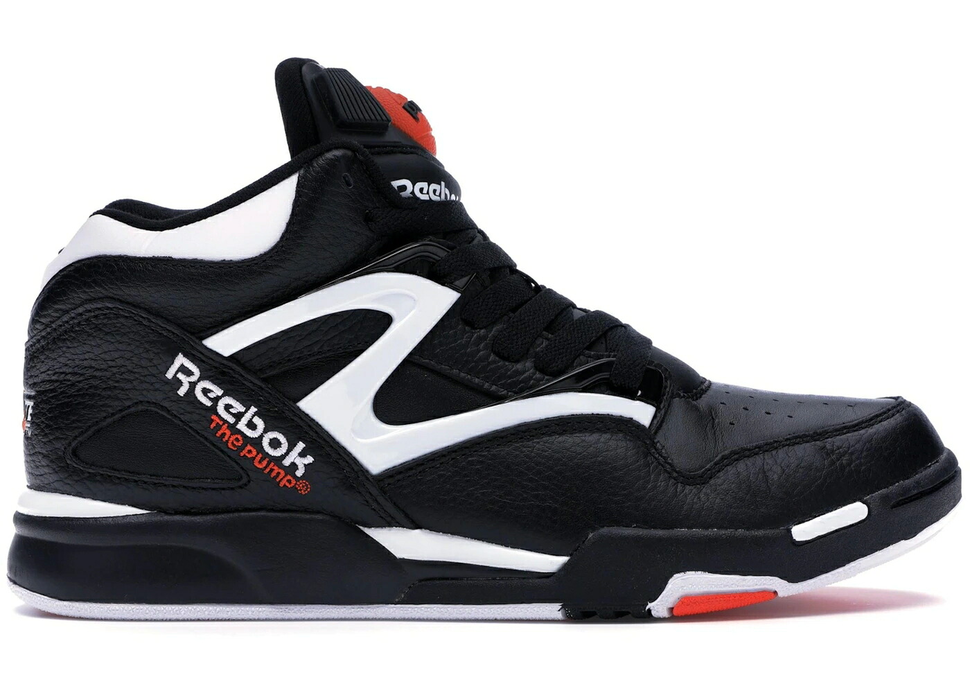 リーボック ポンプ ライト 茶色 ブラウン 黒色 ブラック 白色 ホワイト 橙 オレンジ スニーカー メンズ REEBOK PUMP OMNI LITE DEE BROWN BLACK (2017) / BLACK WHITE VARSITY ORANGE|スニケス
