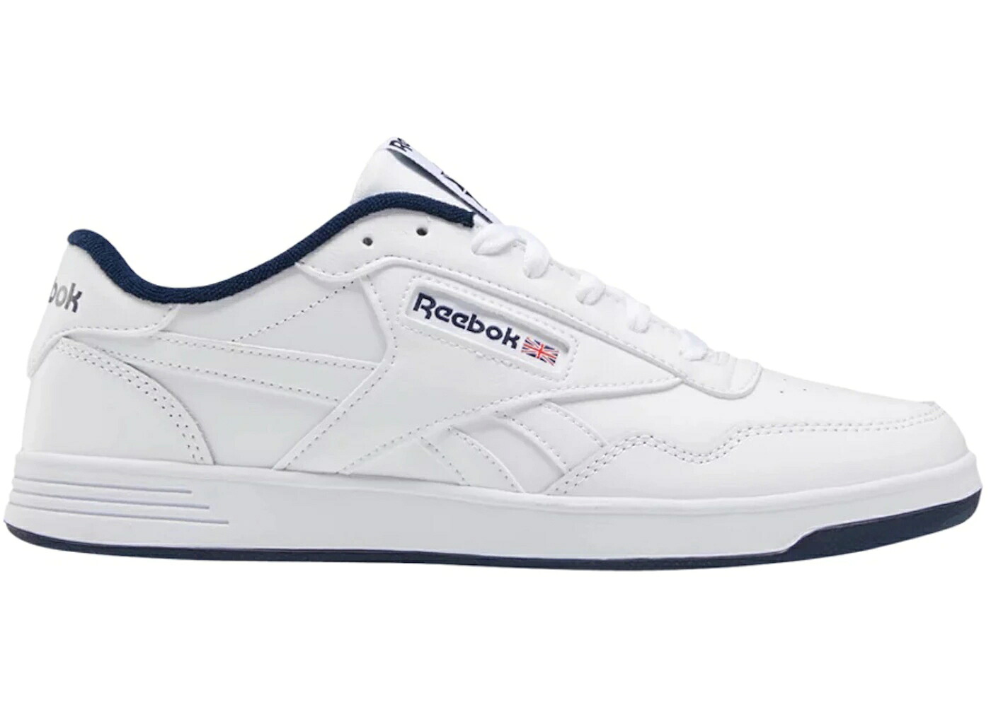リーボック クラブ 白色 ホワイト 紺色 ネイビー スニーカー メンズ REEBOK CLUB MEMT WHITE COLLEGIATE NAVY / WHITE COLLEGIATE NAVY WHITE｜スニケス