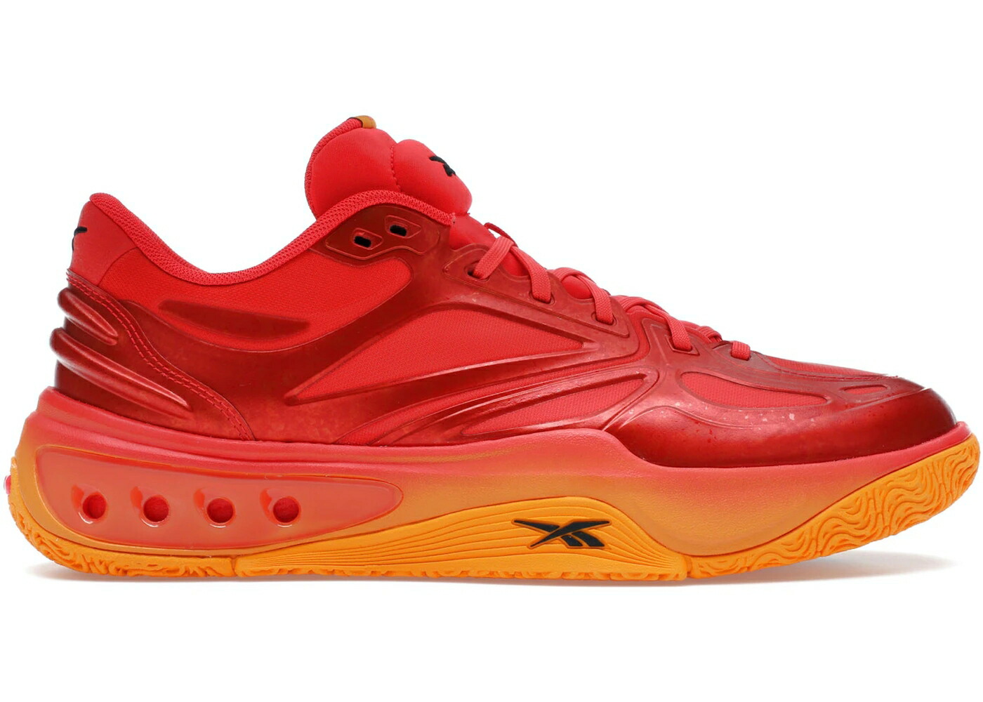 リーボック エナジー 赤 レッド 黒色 ブラック スニーカー メンズ REEBOK ENGINE A ENERGY RED / ENERGY RED ELECTRIC AMBER BLACK