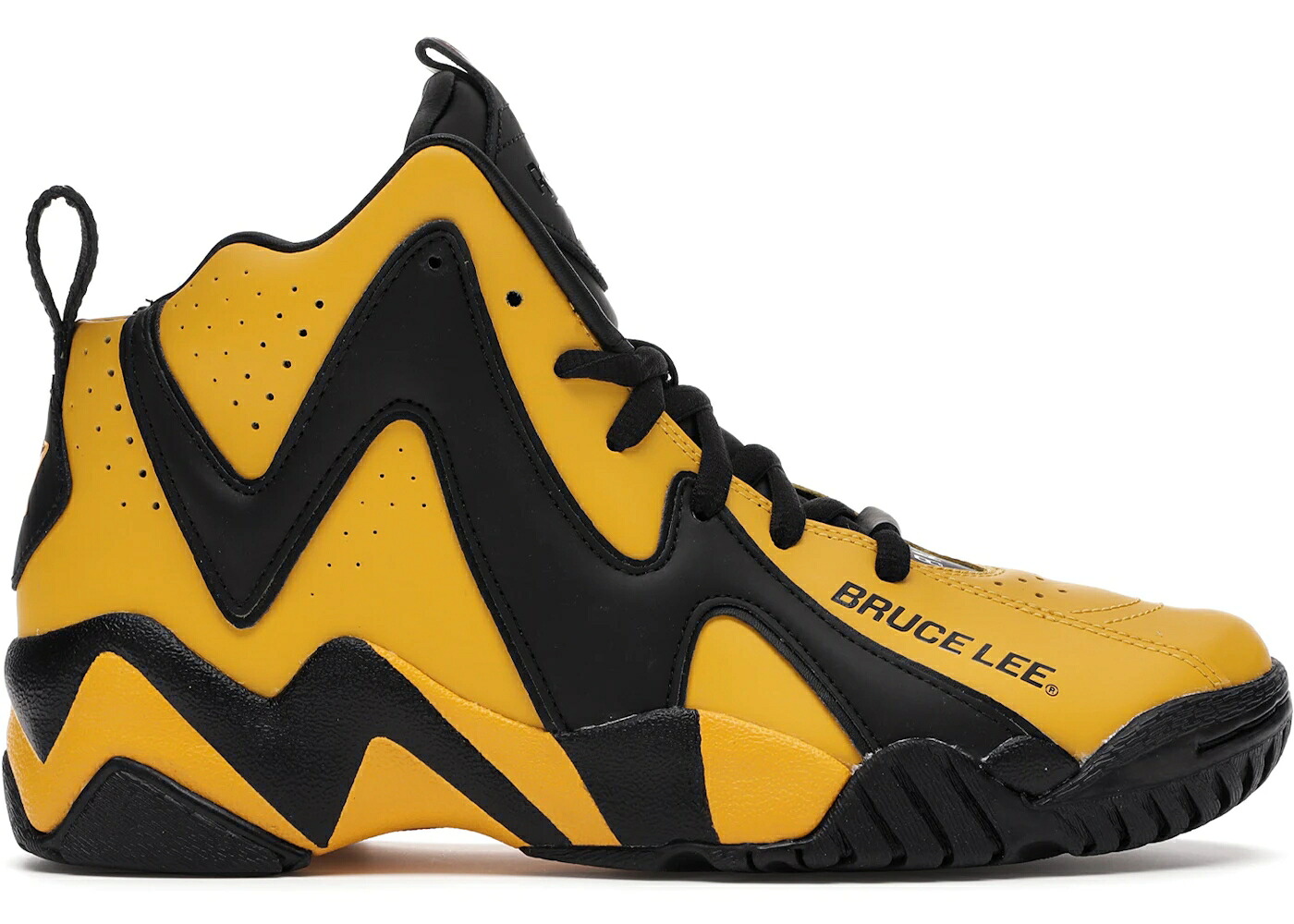 リーボック カミカゼ ベイト 黄味がかった 黄色 黒いこと 黒いこと スニーカー メンズ REEBOK KAMIKAZE 2 BAIT X BRUCE LEE / YELLOW BLACK