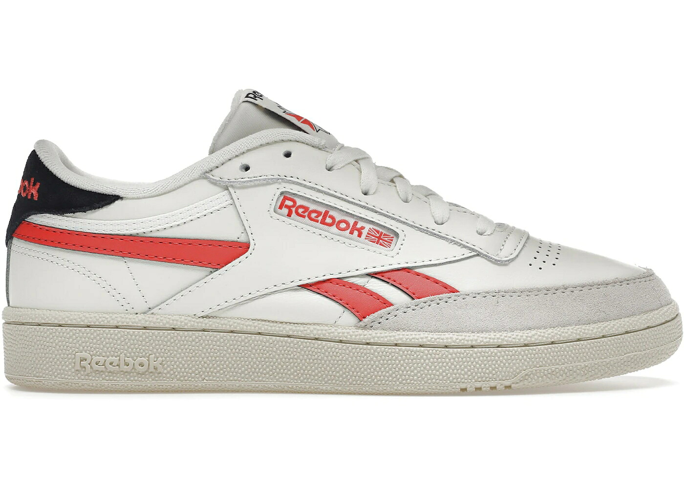 リーボック 野球クラブ 橙 オレンジ色 中核グループ スニーカー メンズ REEBOK CLUB C REVENGE CHALK SEMI ORANGE FLARE / CHALK SEMI ORANGE FLARE CORE