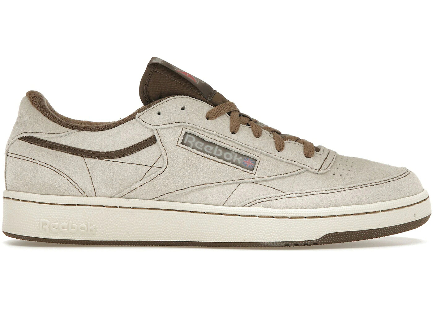 リーボック クラブ ビンテージ ヴィンテージ 茶色 ブラウン スニーカー メンズ REEBOK CLUB C 85 VINTAGE BONE UTILITY BROWN / BONE VINTAGE UTILITY BROWN｜スニケス