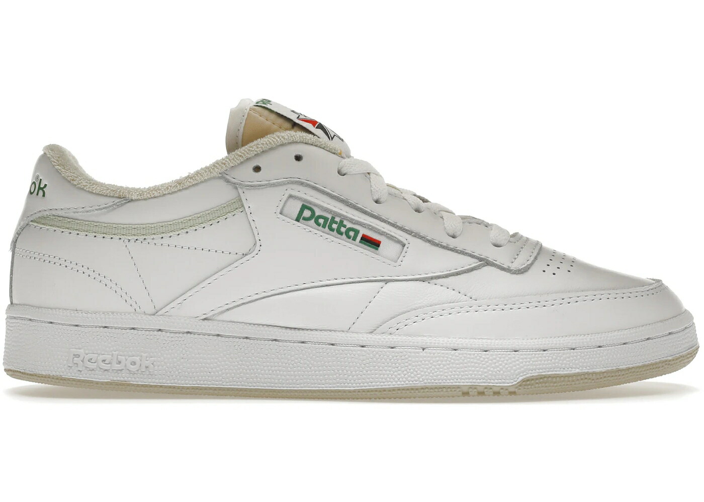 リーボック 野球クラブ 白いこと 白いこと スニーカー メンズ REEBOK CLUB C 85 PATTA / WHITE WHITE